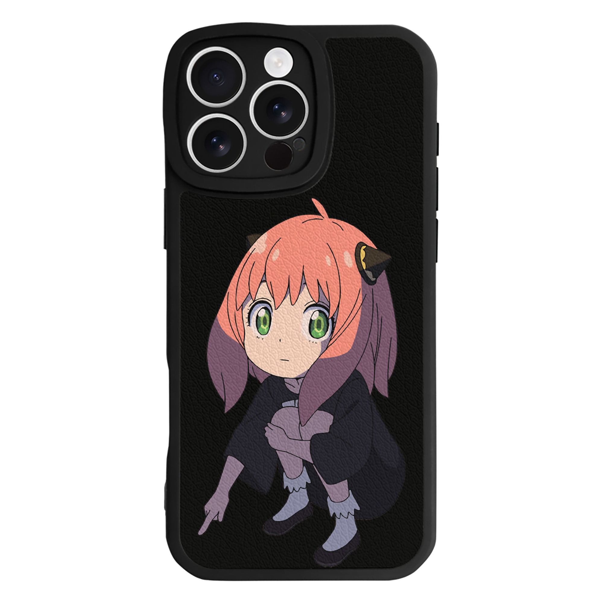 （画像用） SPY×FAMILY间谍家家酒 【iPhone 16シリーズ対応】シリコンスマホケース（レザー調） 材質：シリコン